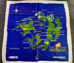 Final Fantasy VIII Cloth Map with Original Packaging Final Fantasy 8 PlayStation